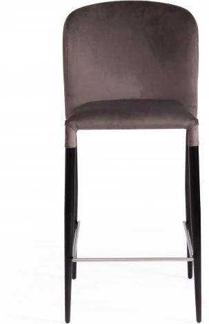 Барный стул Tetchair ALVOR (Ткань,Металл/Серый,Черный)