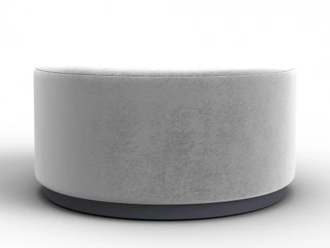 Пуф 005 (ДСП/Пластик/Велюр/Молочный) Лига Диванов 132367