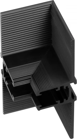 Коннектор угловой MAG-MICROCOSM-CON-FDW-L90-INT (BK, внутренний) (Arlight, IP20) 044525 (24V)