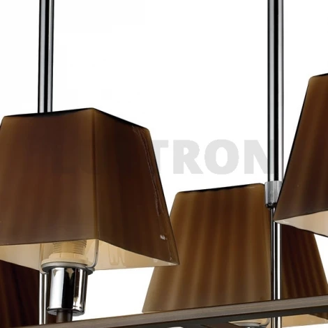 Потолочная люстра N-Light 432 432-06-17 chrome + wengue