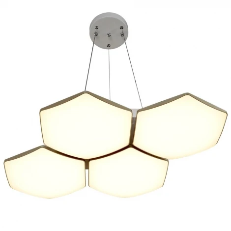 Максисвет 2-7319-4-WH+GL Y LED