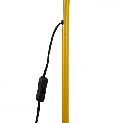 Торшер напольный под лампу Е27, 60W, с регулировкой наклона, желтый Uniel UML-T701 E27 YELLOW
