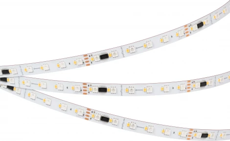 Светодиодная лента SPI-BA120-12mm 24V RGBW-Warm-PX6-BPT (16 W/m, IP20, 5060/2835, 5m) (Arlight, бегущий огонь) 040620
