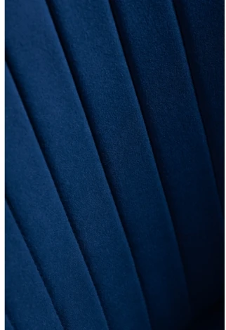 Стул Woodville на металлокаркасе Gabi 1 dark blue / black 15353