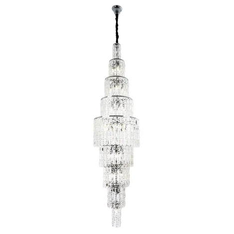 Подвесная люстра хрустальная Modelux ML.900.35 CR