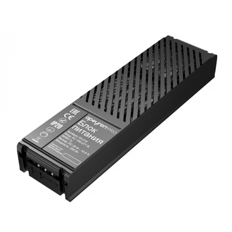 Блок питания 24В 250Вт 100-277В, 10,4А,IP20 PRO, черный Apeyron 03-210