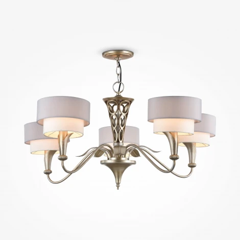 Подвесная люстра Maytoni Lillian H311-05-G (220V, на цепи)