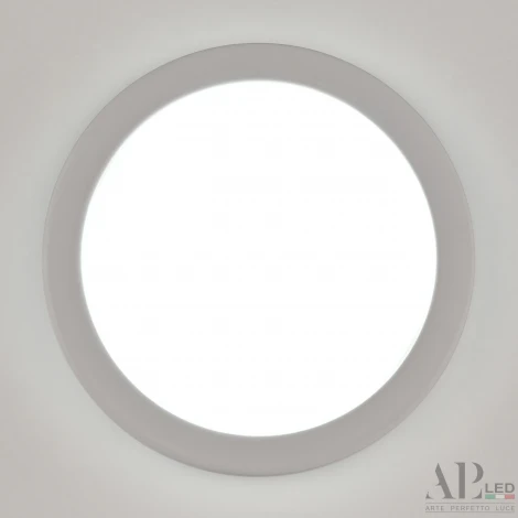 Точечный светильник встраиваемый APL LED Ingrid 3322.LD109R/12W/6K (220V, круглые, IP40)