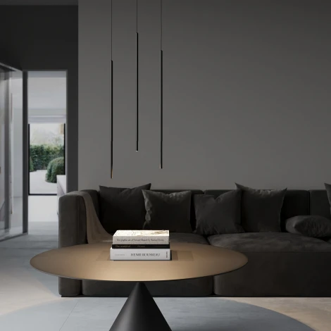 Подвесной светодиодный светильник Elektrostandard Flinn 50262 LED 3W 4000К черный (220V, на проводе, круглые)