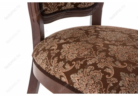 Стул Woodville Руджеро орех / шоколад 318604