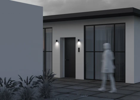 Архитектурная подсветка IP54 Maytoni Clyde O493WL-01B (220V, круглые)