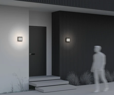 Настенный светильник уличный Maytoni Downing Street O020WL-L10B4K (LED, 220V, IP65)
