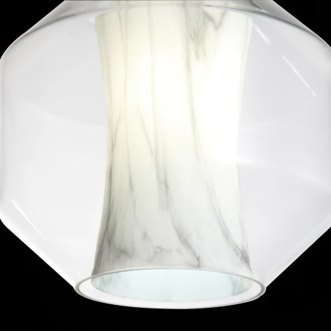 Подвесной светильник ST Luce Marmo SL1169.113.01 (220V, на проводе, шар)