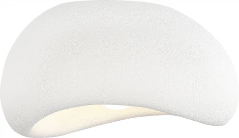 Светильник потолочный ST Luce Wabi Sabi SL1522.502.01 белый/белый E27 1*60W (220V, круглые)