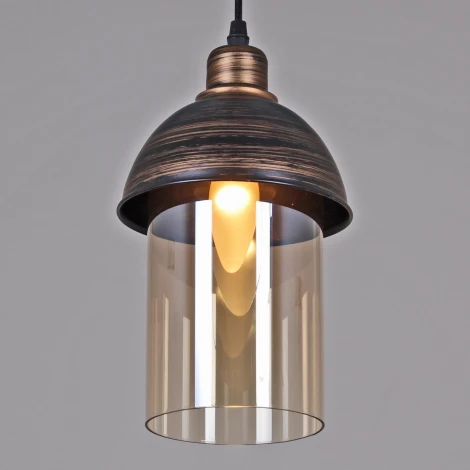 Подвесной светильник Reluce 03356-0.4-01 BK+GD (220V, на проводе)