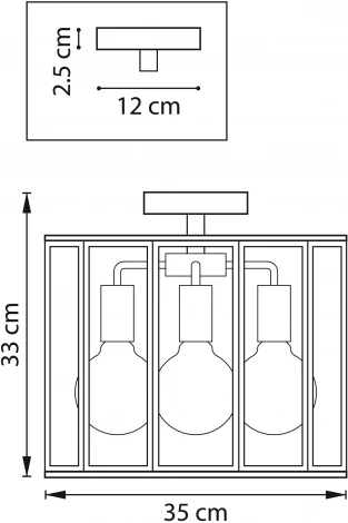 Потолочная люстра Lightstar Genni 798231 (220V, круглые)