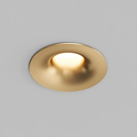 Встраиваемый светильник точечный Denkirs Shine Glow DK2430-SB сатинированная латунь