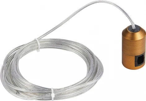 Адаптер с подводом питания, длина провода 3000 мм Donolux CODE 1.2 Power Connector H3000 BBr DL20226