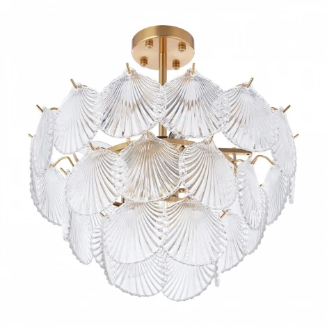 Потолочная люстра на штанге Arte Milano Rim 312008/D500 BS (220V, ракушка)