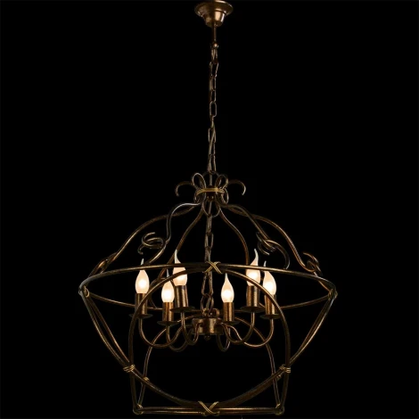 Подвесная люстра Arte Lamp Bellator A8960SP-6GA