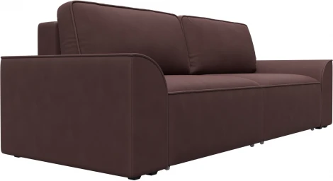 Диван прямой Лига-048 НПБ Лига Диванов (Замша) арт.128235