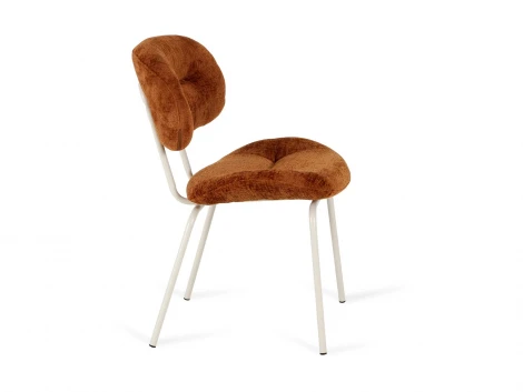 Комплект стульев Gigi 2 шт. ОГОГО Обстановочка! 966447 (Металл,Шенилл/Терракотовый)