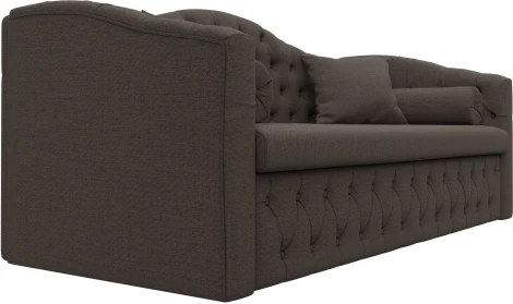 Диван детский прямой Мечта (Коричневый/Рогожка) Лига Диванов арт.122423