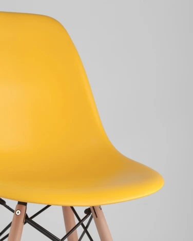 Стул Stool Group Eames DSW желтый УТ000000270