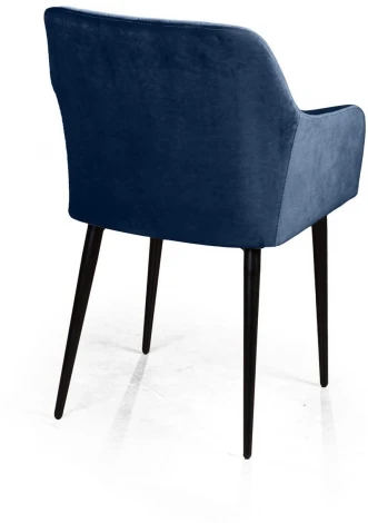 Стул с подлокотниками Robert, бархат синий 29 Top Concept ROBERT 74906