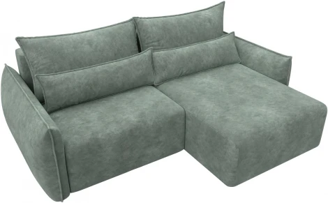 Диван угловой Лига-051 НПБ угол универсальный Лига Диванов (Велюр) арт.128718