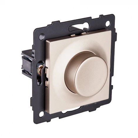 Светорегулятор для светодиодных ламп проходной 500W золотой Kollinger REA-048GD для Aspekt, Eleganz, Reflex