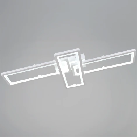 Потолочная люстра светодиодная с пультом с регулировкой цветовой температуры, яркости и ночным режимом Reluce 03629-0.3-03C WH