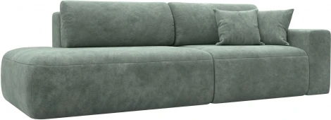 Диван прямой Лига-036 НПБ Модерн подлокотник справа Лига Диванов (Велюр) арт.127706