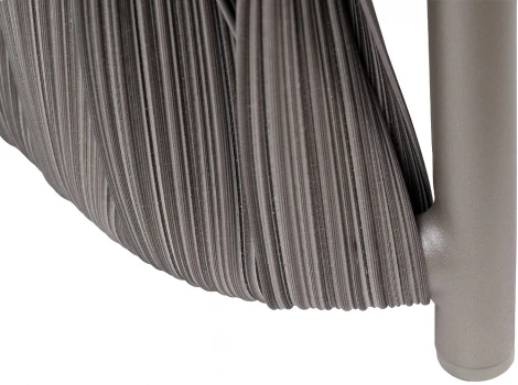 Стол журнальный уличный Оливер серый 77*130*43см Garda Decor арт.39AR-00403