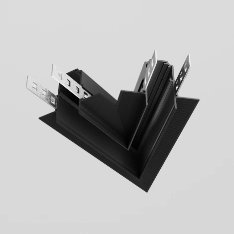 Соединитель угловой для магнитного шинопровода Maytoni Accessories for tracks Exility TRA034CLS-42.12B