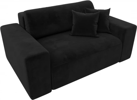 Кресло Лига-036 НПБ (Черный/Велюр) Лига Диванов арт.121295