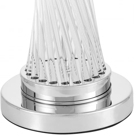 Настольная лампа Lumina Deco Villanova LDT 302 CHR+BK