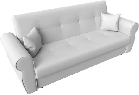 Диван-книжка Лига-019 (Белый/Экокожа) Лига Диванов арт.118382