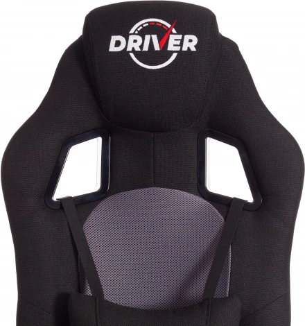 Кресло DRIVER (22) Tetchair (Черный,Серый). 19303
