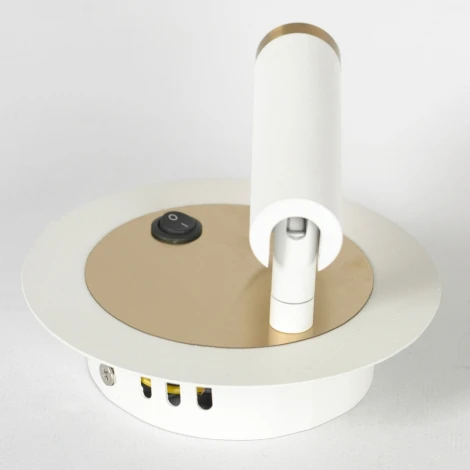 Спот Lussole Cozy LSP-7100 (LED, 220V, выключатель, круглые)