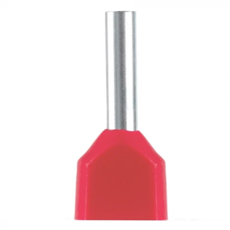 Наконечник штыревой втулочный изолированный 100 шт. Stekker 50385