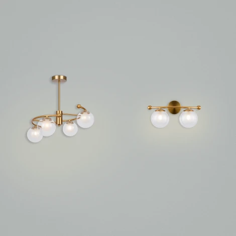 Настенный светильник Freya Lumos FR5262WL-02BS шарики