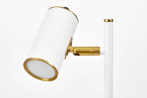 Настольная лампа Lumina Deco Mirra LDT 7731-1 WT+MD (220V)