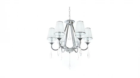 Подвесной светильник Lumina Deco Milesia LDP 8926-6 WT+CHR