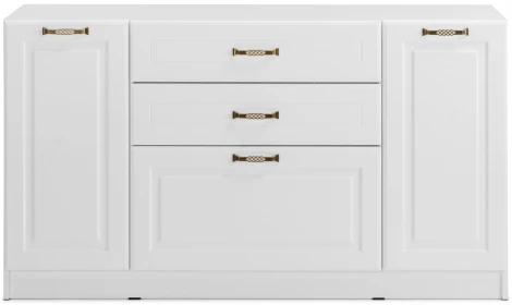 Комод Mobi Ливерпуль белый / ясень ваниль 357754