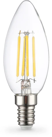 Лампа светодиодная Свеча C35 15W 4000K Ambrella Bulbing 351514