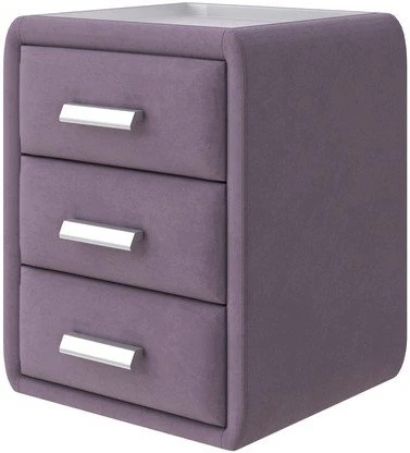 PROxSON Тумба Soft Mebel (Ткань: Велюр Ultra Сливовый) 51x48