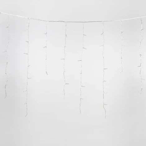 Бахрома светодиодная с эффектом мерцания, 25м. соединяемая, 440 светодиодов, разноцветный свет Uniel ULD-B25006-440/TTK MULTI IP44