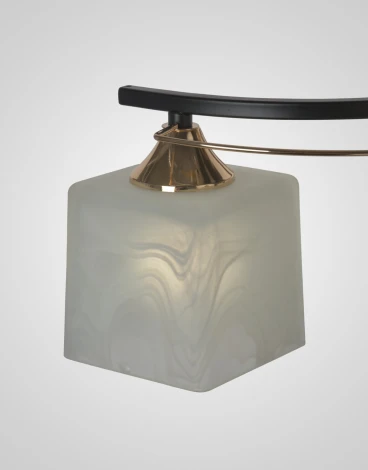 Потолочная люстра на штанге Мелодия Света SS1N P5535-3 BK+GD 000029940