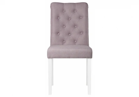 Обеденный стул Woodville Amelia white / fabric fog 11019
